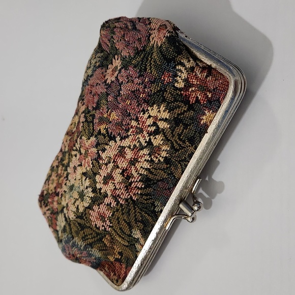 Vintage floral clutch - Picture 2 of 6